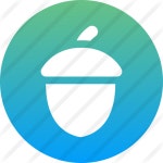 도토리 아이콘 Generic Flat Gradient