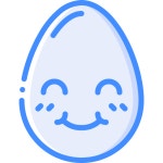 Egg Basic Miscellany Blue icon