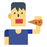 Pizza - Free food icons Pizza free icons designed by smalllikeart