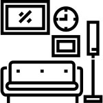 Decorating - Free furniture and household icons Decorating free icons designed by Freepik