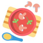 수프 - 무료 음식과 식당개 아이콘 아티스트가 디자인한 수프 종의 무료 아이콘