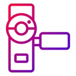 캠 아이콘 Generic Gradient