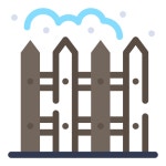 Fence Generic Flat icon
