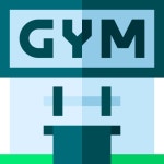 Gym Basic Straight Flat icon