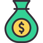 돈 가방 - 무료 비즈니스 및 금융개 아이콘 아티스트가 디자인한 돈 가방 종의 무료 아이콘