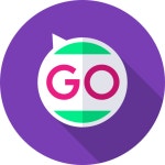 Go Flat Circular Flat icon