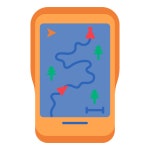 Gps - 무료 여행개 아이콘 아티스트가 디자인한 Gps 종의 무료 아이콘