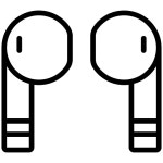 에어팟 - 무료 과학 기술개 아이콘 아티스트가 디자인한 에어팟 종의 무료 아이콘