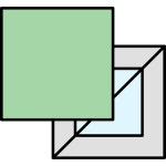 Fill Generic Thin Outline Color icon