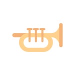 Cornet - Free music and multimedia icons Cornet free icons designed by Good Ware