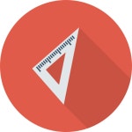 Free Icon | Set square