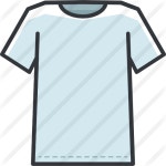 Shirt Roundicons Premium Lineal Color icon