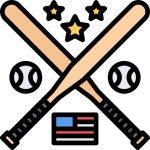 Baseball - Free sports and competition icons Baseball free icons designed by Nikita Golubev