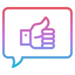 Like - Free social media icons Like free icons designed by iconixar