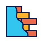 Wall Good Ware Lineal Color icon