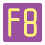 F8 아이콘 Generic Flat