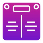 Scale Generic Flat Gradient icon