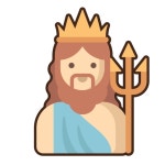 포세이돈 - 무료 사람들개 아이콘 아티스트가 디자인한 포세이돈 종의 무료 아이콘