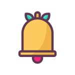 Bell Generic Outline Color icon