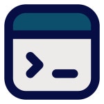 Code Generic Outline Color icon