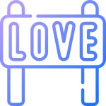 Sign Generic Gradient icon
