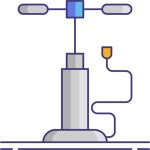 Air pump - Free transportation icons Air Pump free icons designed by Flat Icons