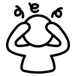 스트레스 - 무료 날씨개 아이콘 아티스트가 디자인한 스트레스 종의 무료 아이콘