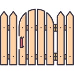 울타리 - 무료 자연개 아이콘 아티스트가 디자인한 울타리 종의 무료 아이콘
