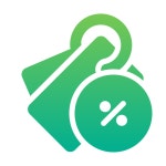 할인 - 무료 상업과 쇼핑개 아이콘 아티스트가 디자인한 할인 종의 무료 아이콘