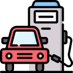 주유소 - 무료 교통개 아이콘 아티스트가 디자인한 주유소 종의 무료 아이콘