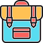 Backpack Generic Color Omission icon