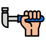 망치 - 무료 건물개 아이콘 아티스트가 디자인한 망치 종의 무료 아이콘