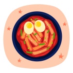 떡볶이 - 무료 음식개 아이콘 아티스트가 디자인한 떡볶이 종의 무료 아이콘