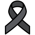 검은 리본 - 무료 모양과 기호개 아이콘 아티스트가 디자인한 검은 리본 종의 무료 아이콘