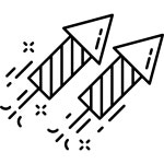 불꽃 - 무료 크리스마스개 아이콘 아티스트가 디자인한 불꽃 종의 무료 아이콘