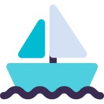 Free Icon | Sailboat