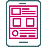 콘텐츠 아이콘 Generic Outline Color