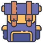 배낭 - 무료 여행개 아이콘 아티스트가 디자인한 배낭 종의 무료 아이콘