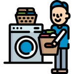 세탁 - 무료 전자개 아이콘 아티스트가 디자인한 세탁 종의 무료 아이콘