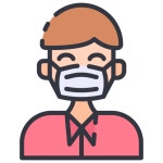 Mask Good Ware Lineal Color icon