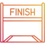 결승선 - 무료 스포츠와 경쟁개 아이콘 아티스트가 디자인한 결승선 종의 무료 아이콘