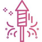 Free Icon | Fireworks
