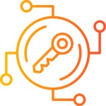 열쇠 아이콘 Generic Gradient