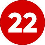Number 22 - Free education icons Number 22 free icons designed by riajulislam