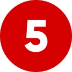 Number 5 - Free education icons Number 5 free icons designed by riajulislam