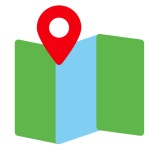 지도 - 무료 지도 및 위치개 아이콘 아티스트가 디자인한 지도 종의 무료 아이콘