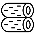 Log Generic Detailed Outline icon