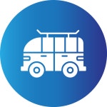 봉고차 아이콘 Generic Flat Gradient