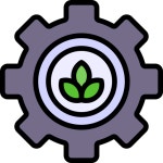 Gear Generic Outline Color icon