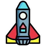 로켓 - 무료 교통개 아이콘 아티스트가 디자인한 로켓 종의 무료 아이콘